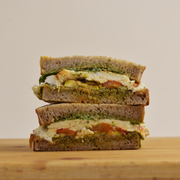 Roast Chicken on Sourdough Sandwich