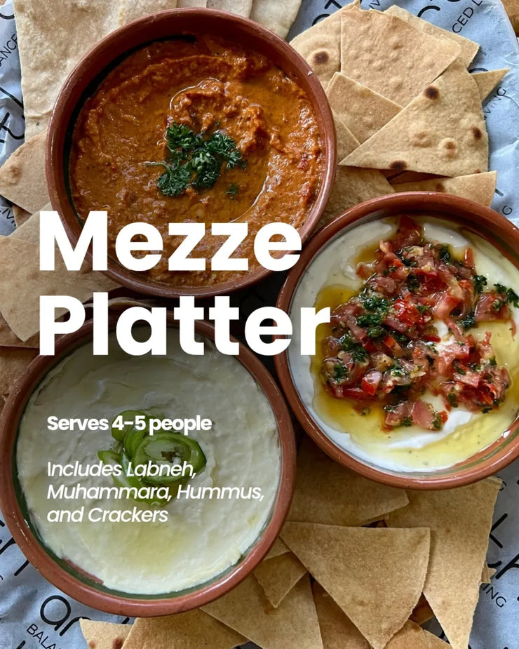 Arth's mezze platter