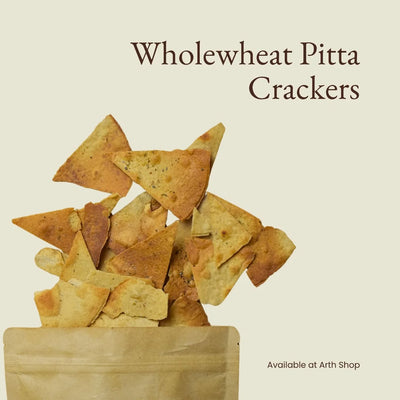 Wholewheat Pitta Crackers