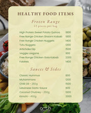 Product Menu