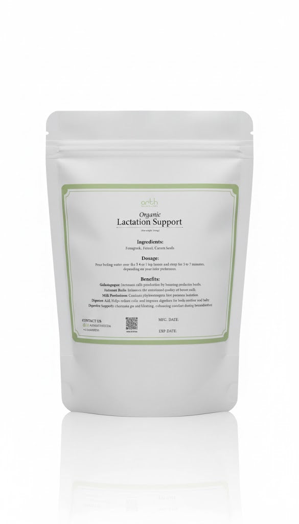 Organic lactation support tea